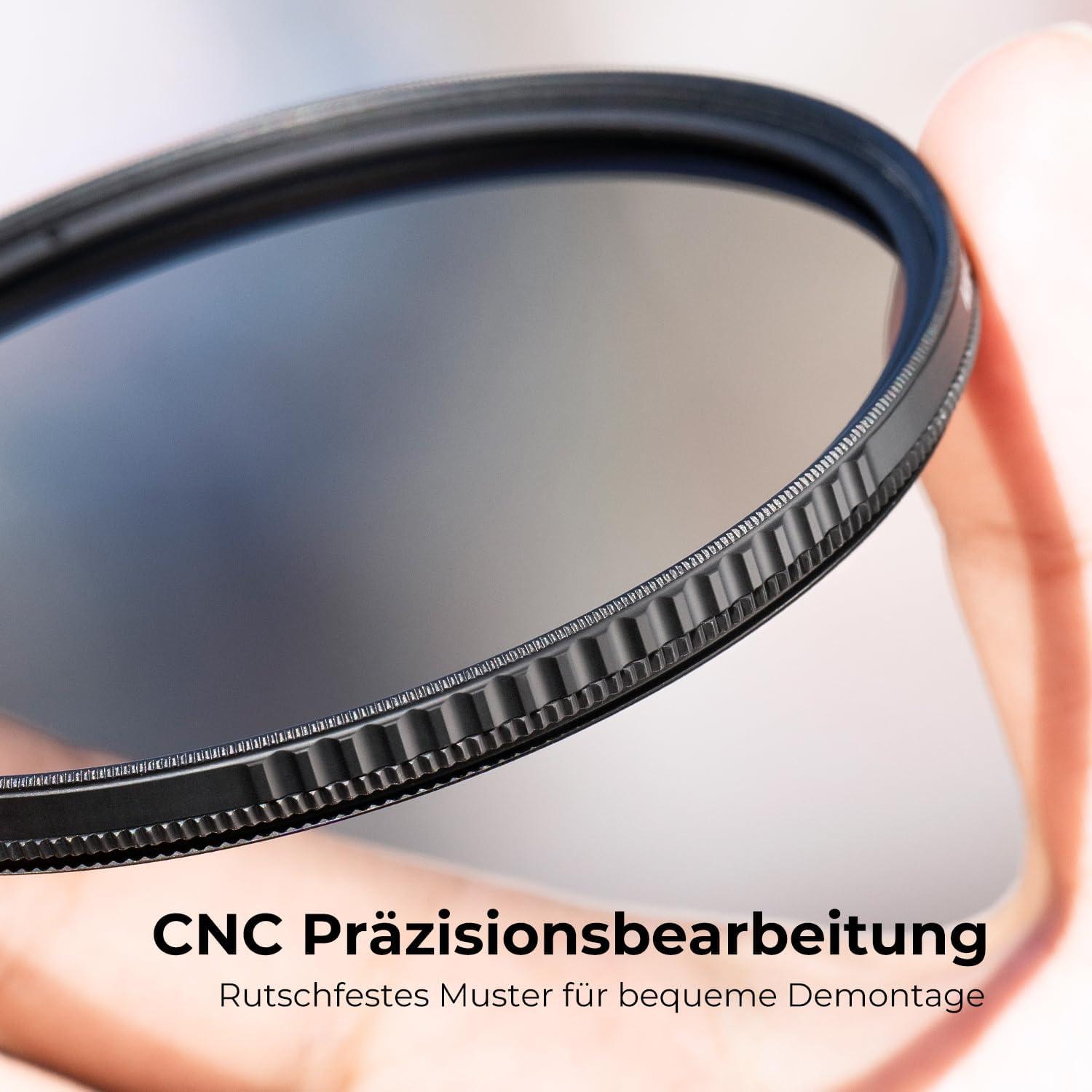 37mm Slim Zirkularer Polfilter CPL Optisches Glas Aluminium
