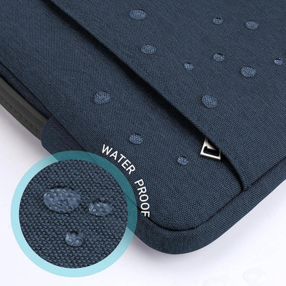 TECOOL 14 Zoll Laptop Hülle Laptoptasche Schutzhülle Denim Blau