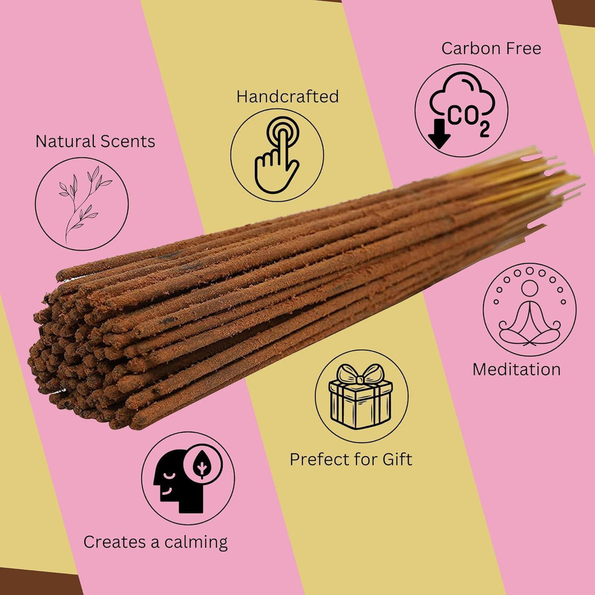 Bio Zedernholz Räucherstäbchen 100 Stück
