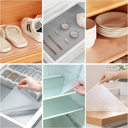 Schubladenmatte Antirutschmatte Transparent 40 x 600 cm Zuschnittbar