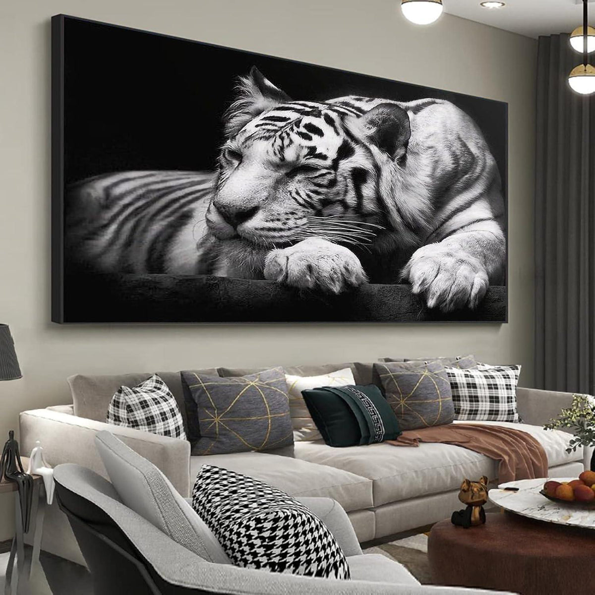 Diamant Painting Tiger XXL 5D DIY Bausatz Wandbild