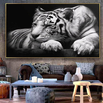 Diamant Painting Tiger XXL 5D DIY Bausatz Wandbild
