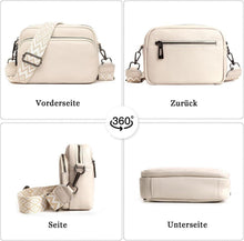 GSenhui Damen Crossbody Bag Echtes Leder Schultertasche