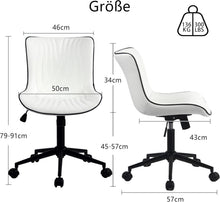 YOUTASTE Ergonomischer Bürostuhl mit Fischschwanz-Design in