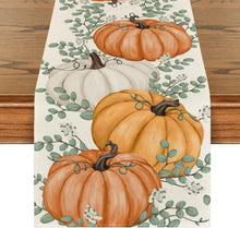 Halloween Tischläufer Herbst Dekoration 40x300 cm Orange