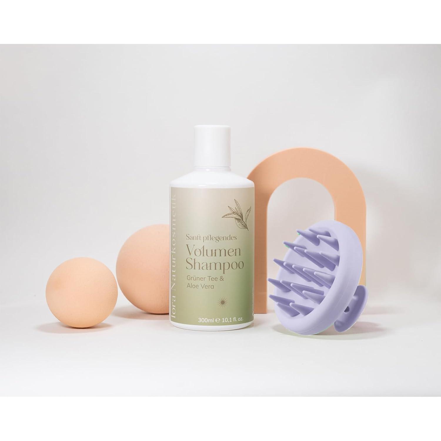 SERKER Kopfhaut Massagebürste Shampoo Bürste Haarwachstum Peeling