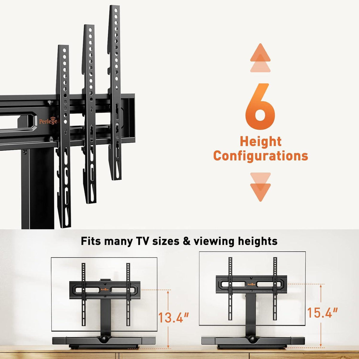 TV Standfuss Schwenkbar 32-60 Zoll bis 40 KG Höhenverstellbar Stabil