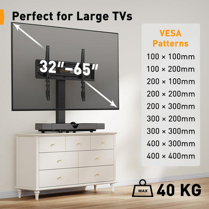 TV Standfuss Schwenkbar 32-60 Zoll bis 40 KG Höhenverstellbar Stabil