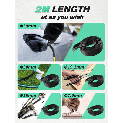 Schrumpfschlauch 3:1 Ø19.1mm, 2m, wasserdicht, mit Innenkleber