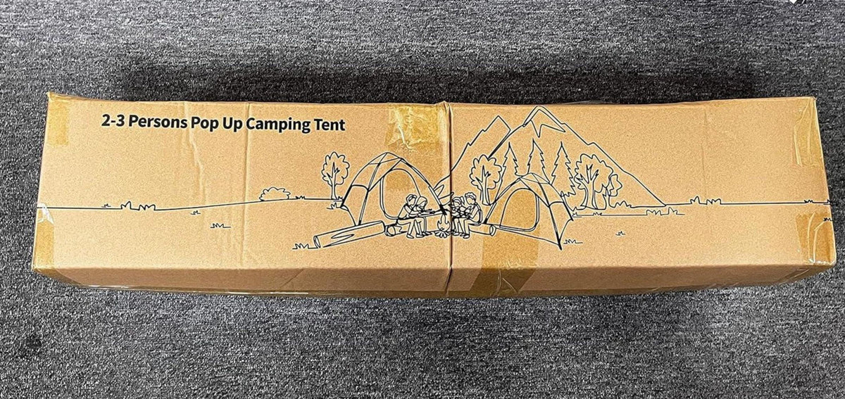 Automatisches Campingzelt für 2-3 Personen, Pop-Up, UV-Schutz, wasserdicht, winddicht