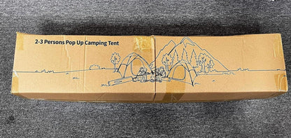 Automatisches Campingzelt für 2-3 Personen, Pop-Up, UV-Schutz, wasserdicht, winddicht
