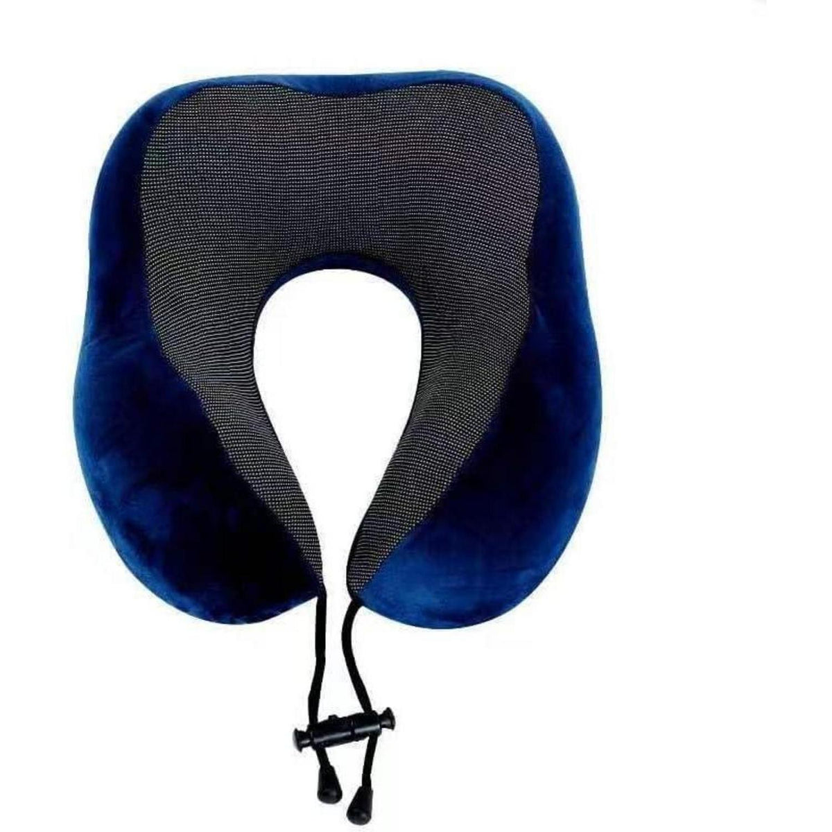 Memory Foam Reisekissen mit 360° Kopfstütze – Blau