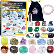 Adventskalender 2024 Kristalle Kinder 24 Tage