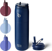 Isolierte Wasserflasche Edelstahl 32oz mit Strohhalm Griff, BPA-frei
