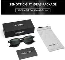 Polarisierte Retro Quadratische Sonnenbrille Damen Herren Vintage UV-Schutz