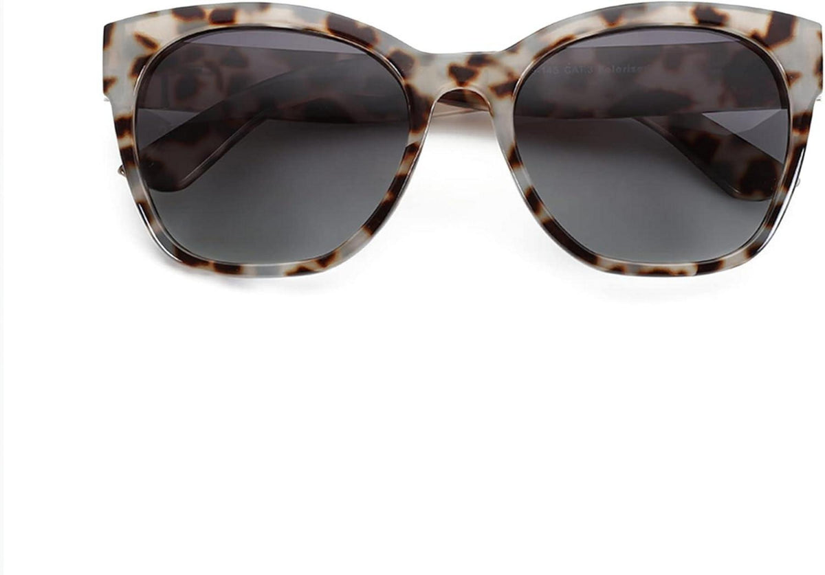 Damen Vintage Cat Eye Sonnenbrille Polarisiert Groß UV400 Retro Shades