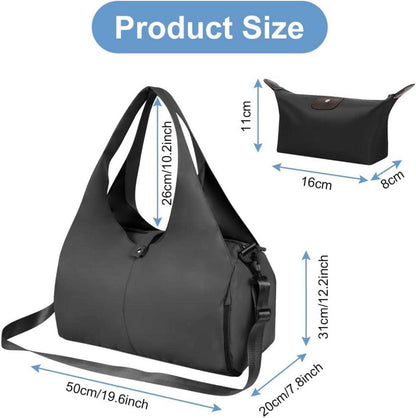 Sporttasche Yoga Reisetasche mit Schuh- und Nassfach