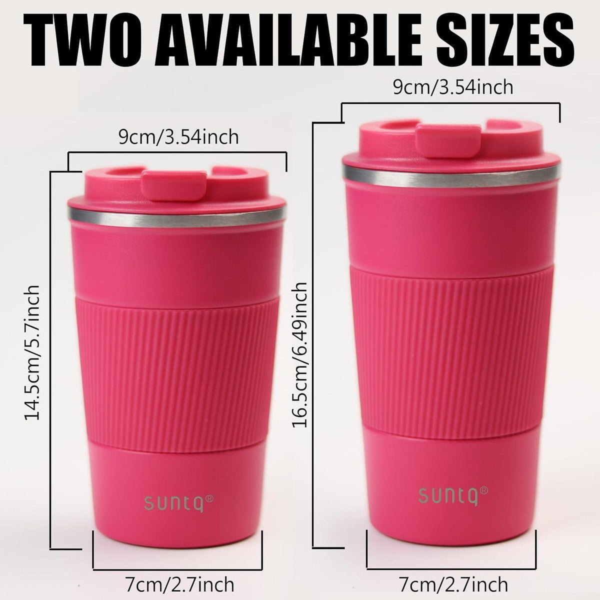 Thermobecher Kaffeebecher to go Edelstahl isoliert auslaufsicher 380ml