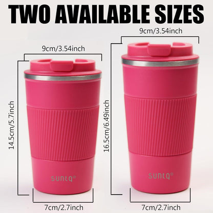 Thermobecher Kaffeebecher to go Edelstahl isoliert auslaufsicher 380ml