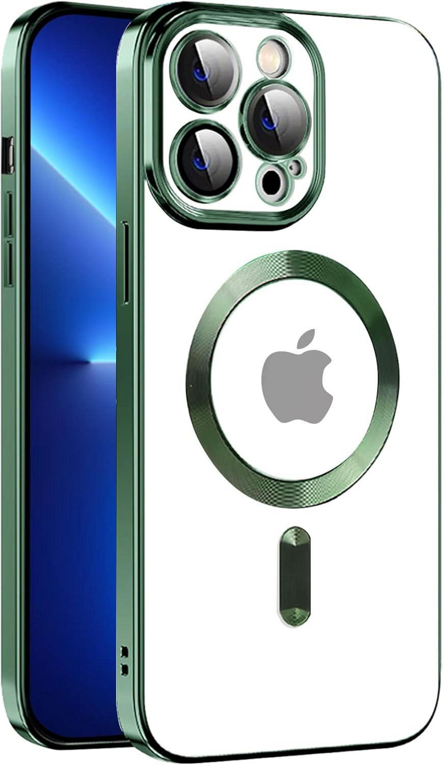 Magnetische iPhone 11 Pro Max Hülle Stoßfest MagSafe Anti-Gelb