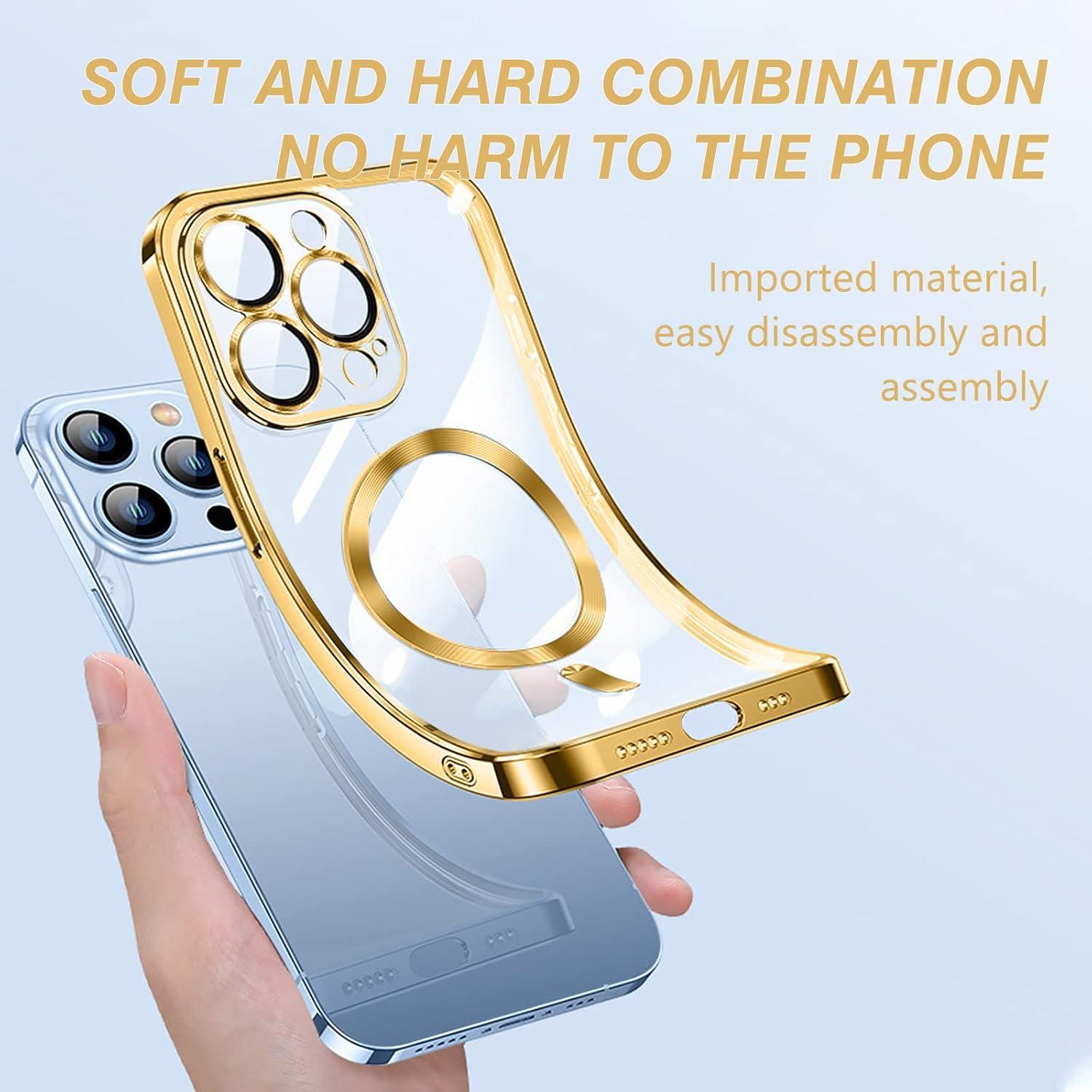 Magnetische iPhone 11 Pro Max Hülle MagSafe Stoßfest Anti-Fingerabdruck