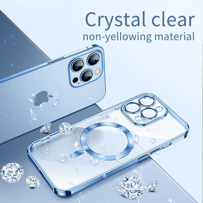 Magnetische iPhone 13 Pro Hülle MagSafe Stoßfest und
