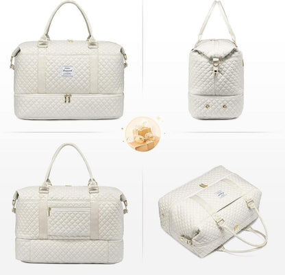 LOVEVOOK Sporttasche Damen Reisetasche Groß Wasserdicht Weekender Handgepäck