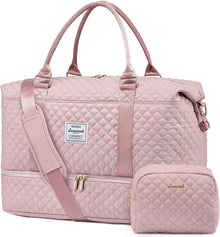 Reisetasche Damen Groß mit Schuhfach & Nassfach, Wasserdicht