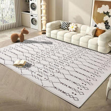 Großer Abstrakter Kurzfloriger Teppich für Wohnzimmer