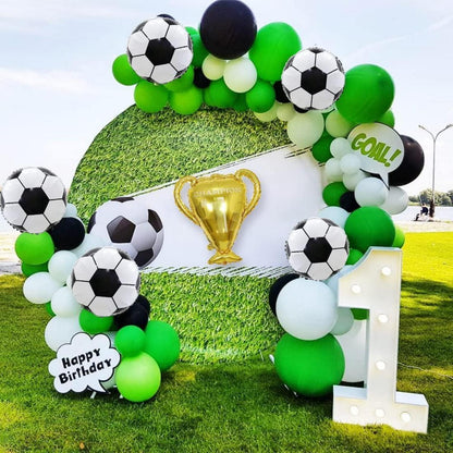Fußball Trophäe Folienballon 10 Stück Fussball Ballons Geburtstag