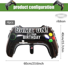 Luftballons Videospiel Party Dekoration Game Controller 4