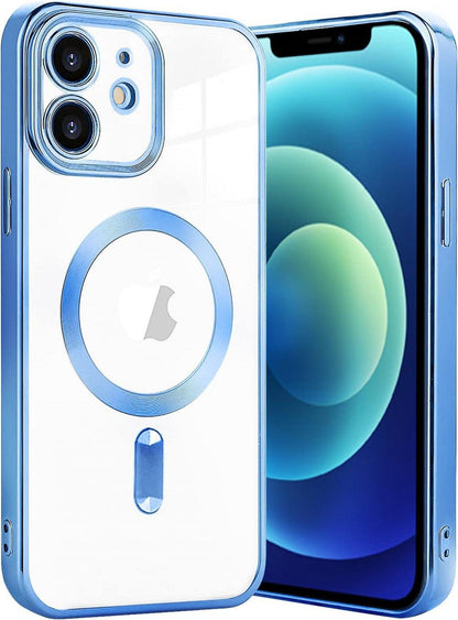 Transparente Magnetische iPhone 12 Hülle mit Magsafe-Kompatibilität