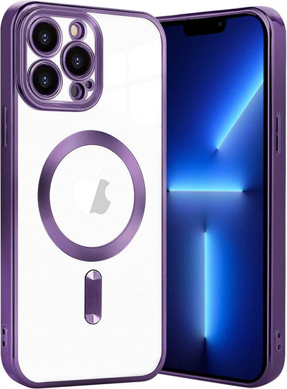 Klare Schlanke Hülle für iPhone 12 Pro mit MagSafe magnetische