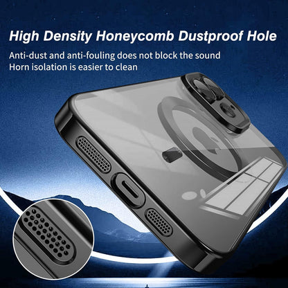 Klare Schlanke iPhone 11 Hülle mit MagSafe - Anti-Fingerabdruck und