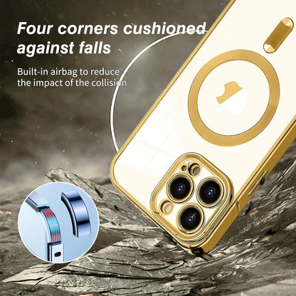 Klare Magnetische Schlanke iPhone 11 Pro Hülle mit Magsafe-Schutz
