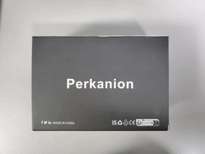 Perkanion Polarisierte Sonnenbrille Herren UV400 Schwarz Outdoor Angeln