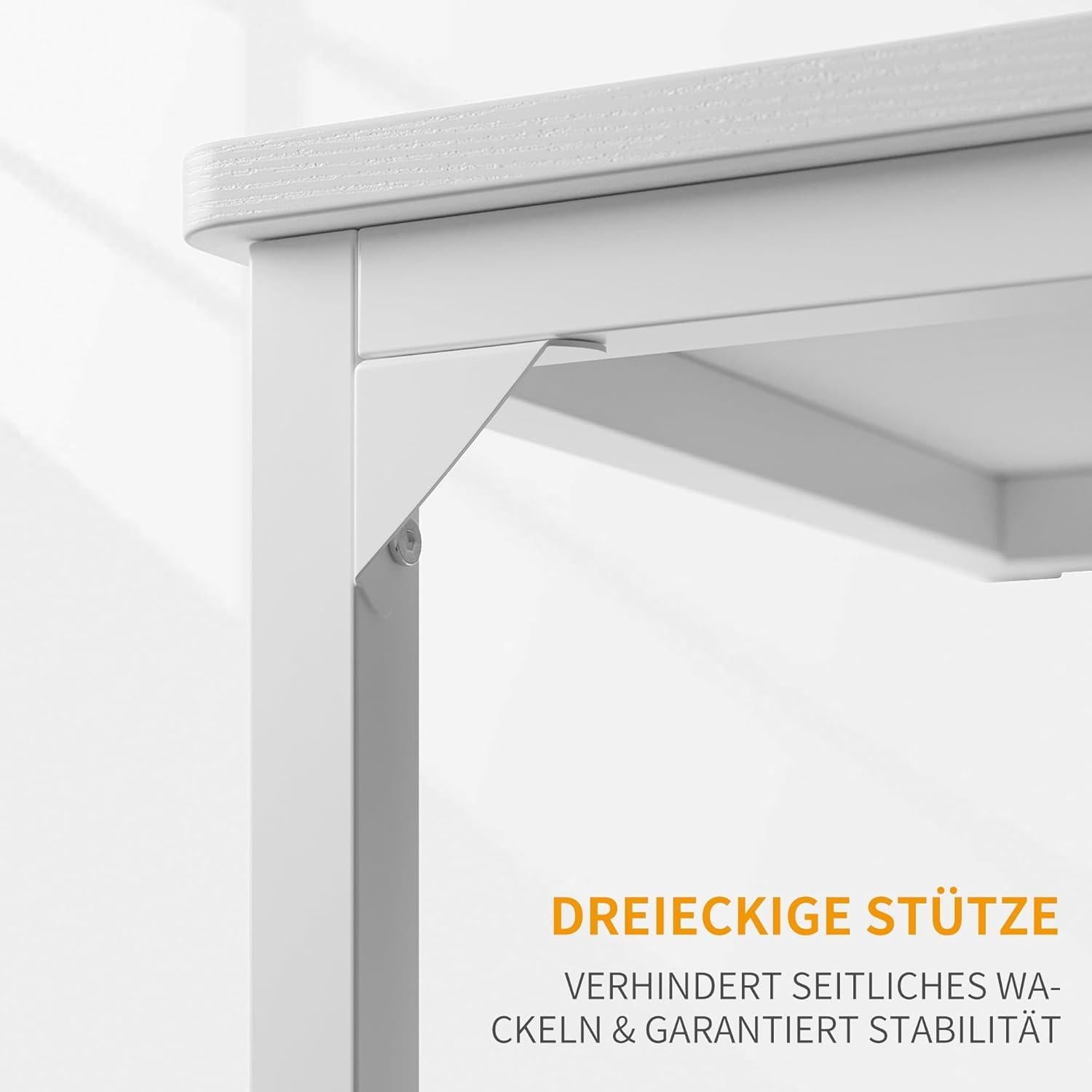 Kleiner Schreibtisch 100x48 cm PC Tisch Home Office Schreibtisch