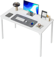 Schreibtisch Klein Industriedesign PC Tisch Weiß 80x40x75 cm