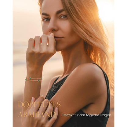 Silber Armband Damen 925 mit Zirkonia – Verstellbar & Zeitlos