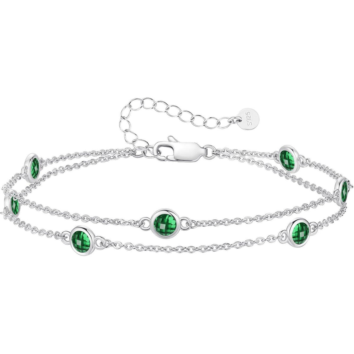 Silber Armband Damen 925 mit Zirkonia – Verstellbar & Zeitlos