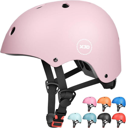 Kinder Jugend Fahrradhelm Multisport CE-Zertifizierung 3-13 Jahre Rosa