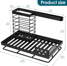 Spülbecken Organizer Küchen Schwarz - Kitchen Sink Caddy