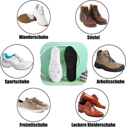 Orthopädische Einlegesohle 3 Paar für Herren Damen Fersensporn