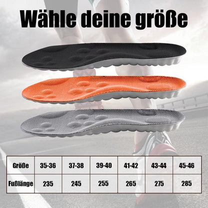 Maxee Orthopädische Einlegesohlen für Herren Damen Gr. 39-40 - 3 Paar