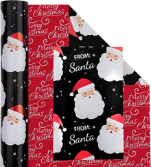 Wendbares Weihnachtsgeschenkpapier Mini-Rolle 43,2 cm x 10 m