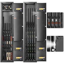 VEVOR Waffentresor Stahlblech 5 Langwaffen 4 Pistolen 30