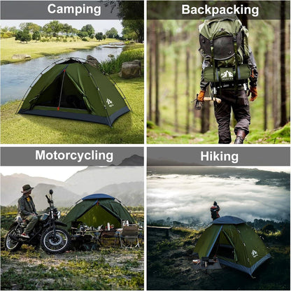 Night Cat Campingzelt 1 2 Person leicht wasserdicht einfache Einrichtung