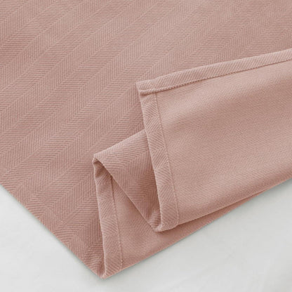 Bettläufer Chenille Koralle Rosa 260x50cm Modern
