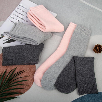 6 Paar Damen Wollsocken Wintersocken Thermosocken 36-41 Geschenk
