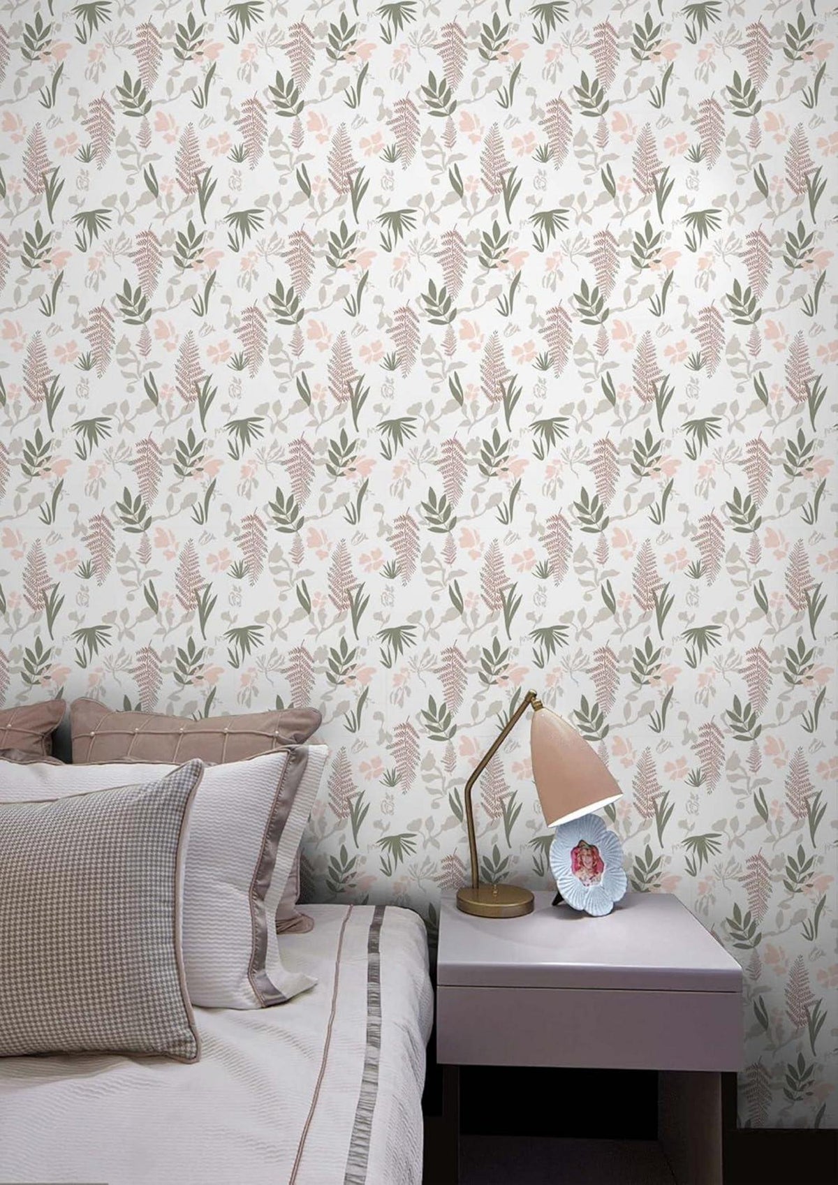 Selbstklebende Tapete Vintage Blume PVC Möbelfolie 0.4x3m